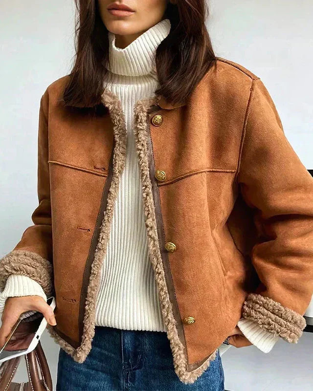 CORA | Chaqueta de piel de oveja