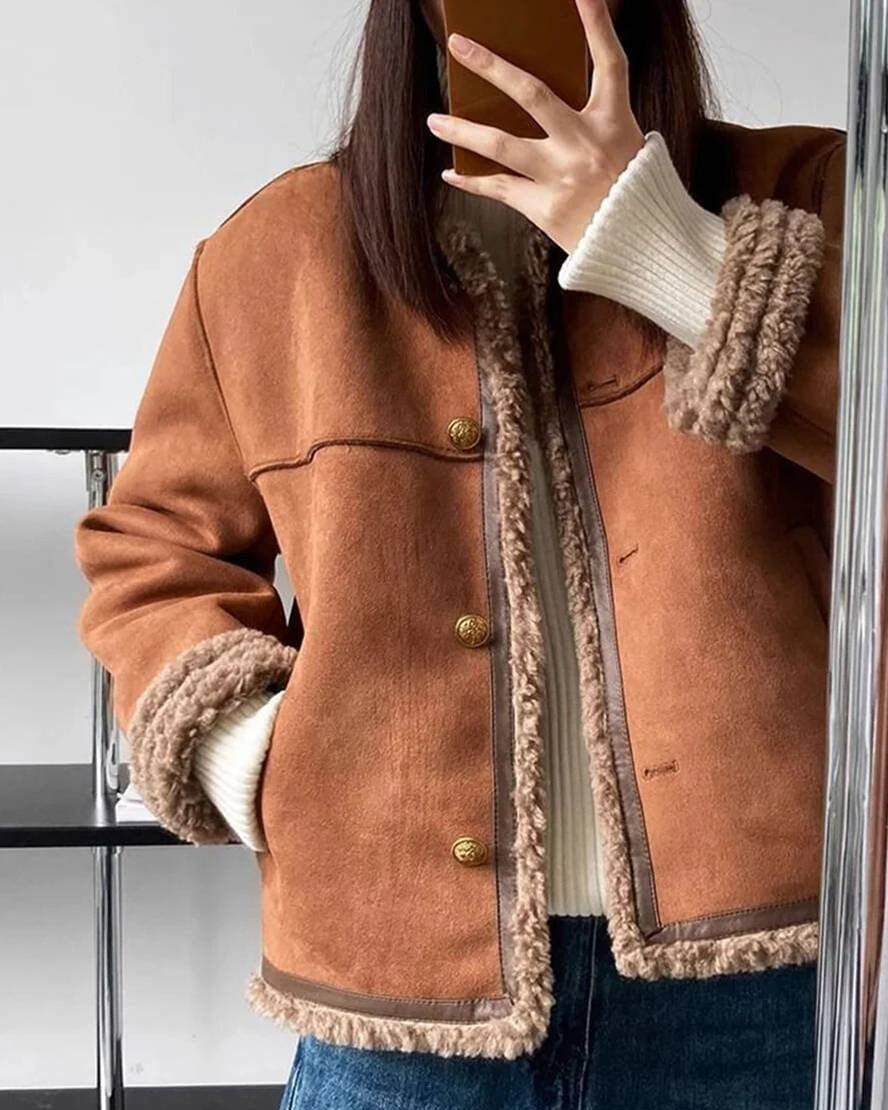 CORA | Chaqueta de piel de oveja